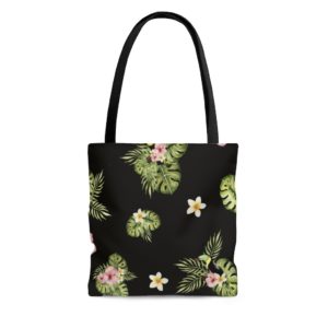 toucan print tote bag