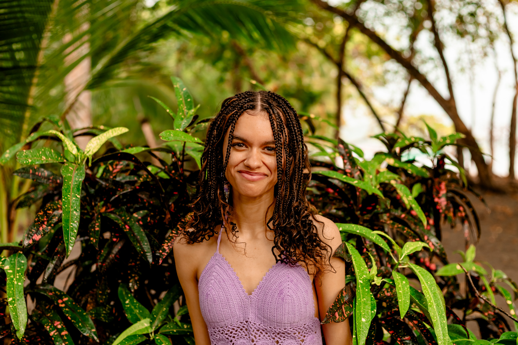 family photograph on the beach at Tulemar